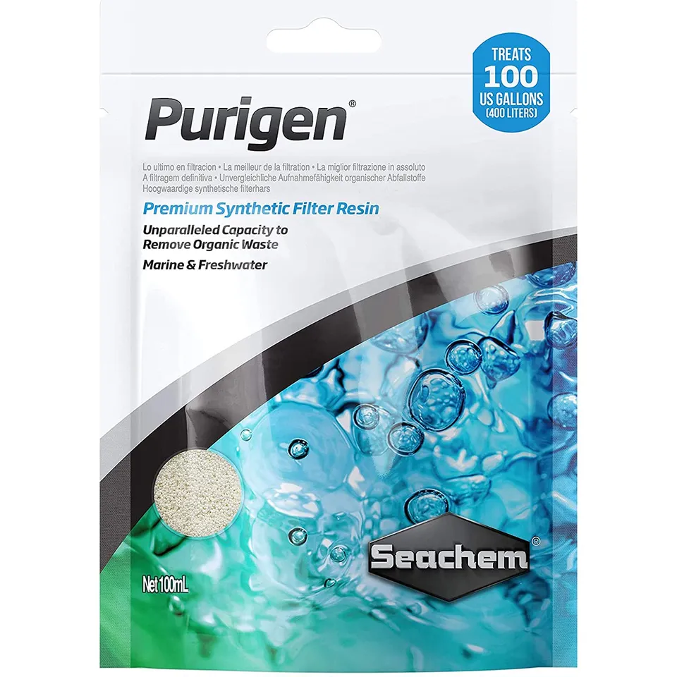 Seachem Filtration Media Purigen resina 100ml dolce marino