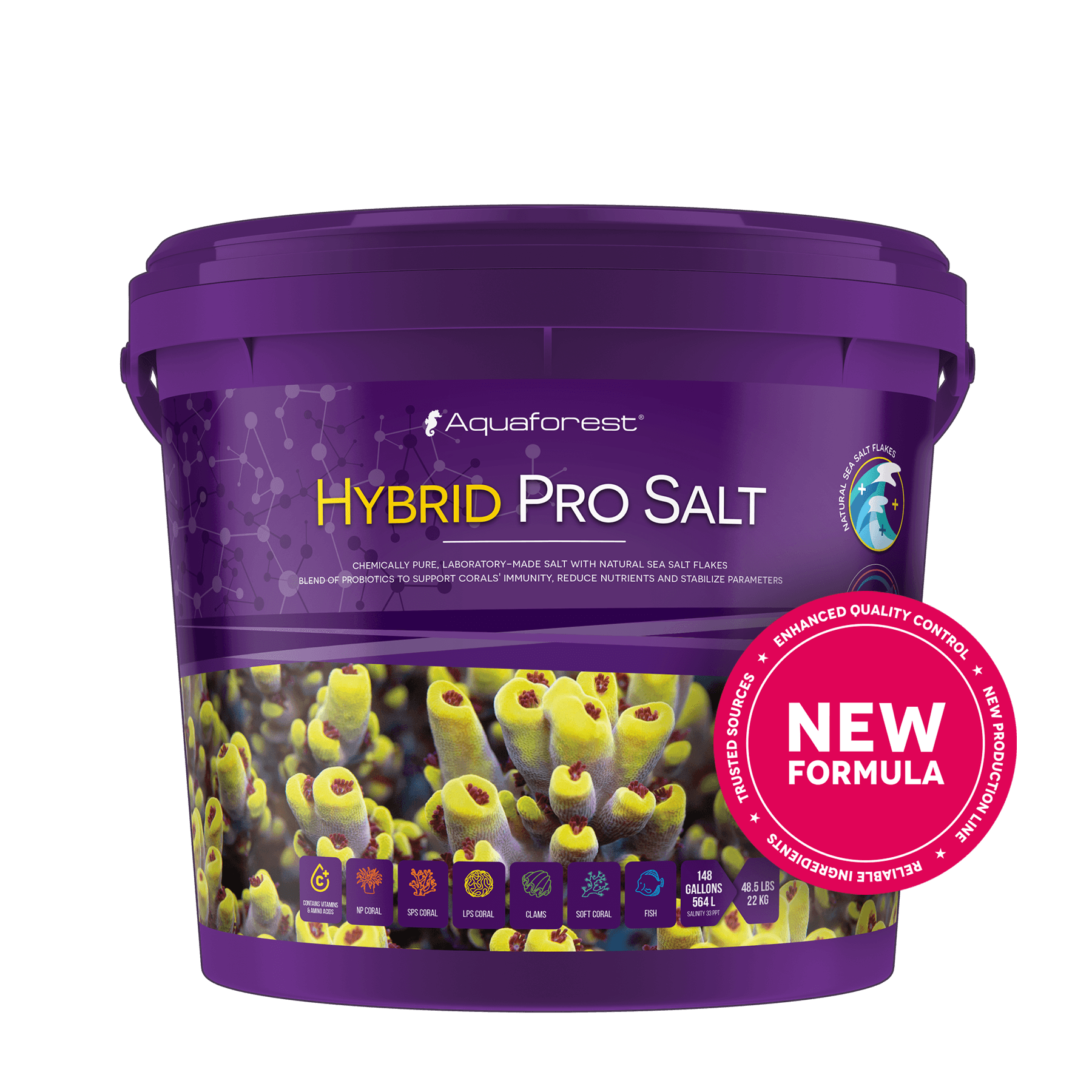 Aquaforest Hybrid Pro Salt sale marino reef probiotico