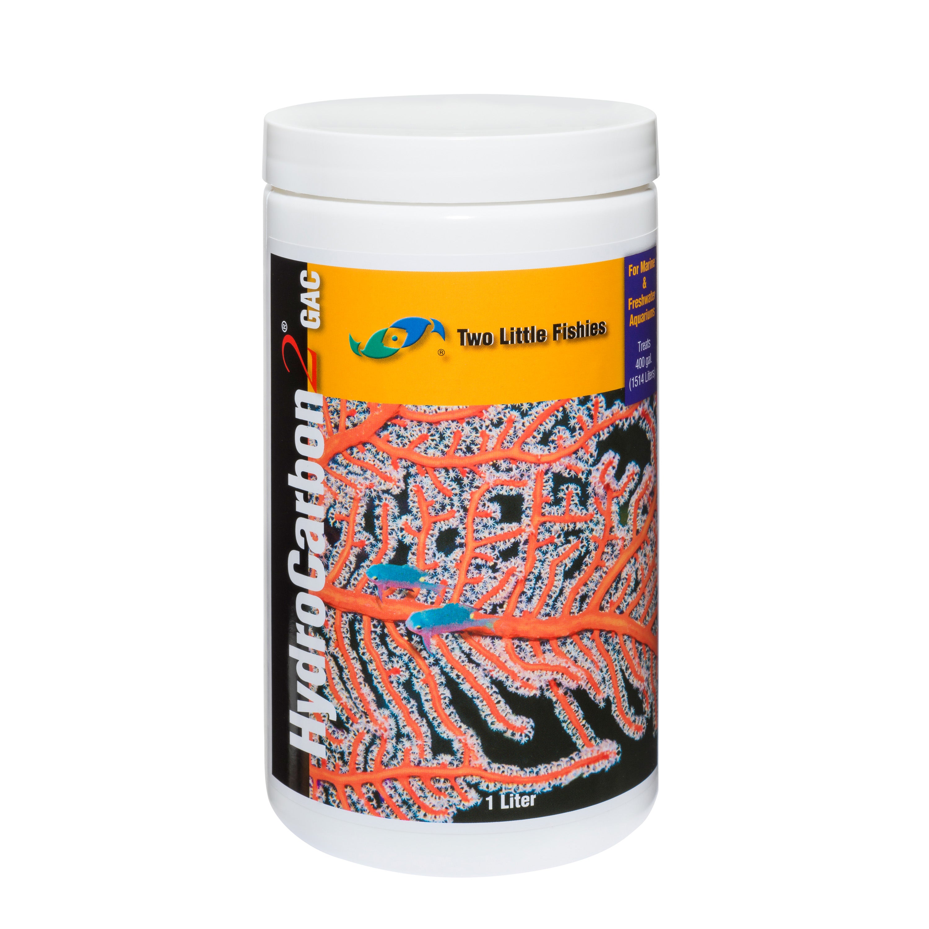 Two Little Fishies Filtration HydroCarbon2 1 L carbone attivo