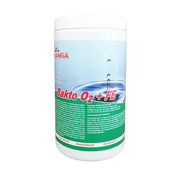 Femanga Gartenteich Bakto O2 + Fe batteri laghetto