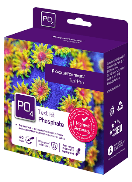 Aquaforest Phosphate Test Kit test fosfati marino 40 test
