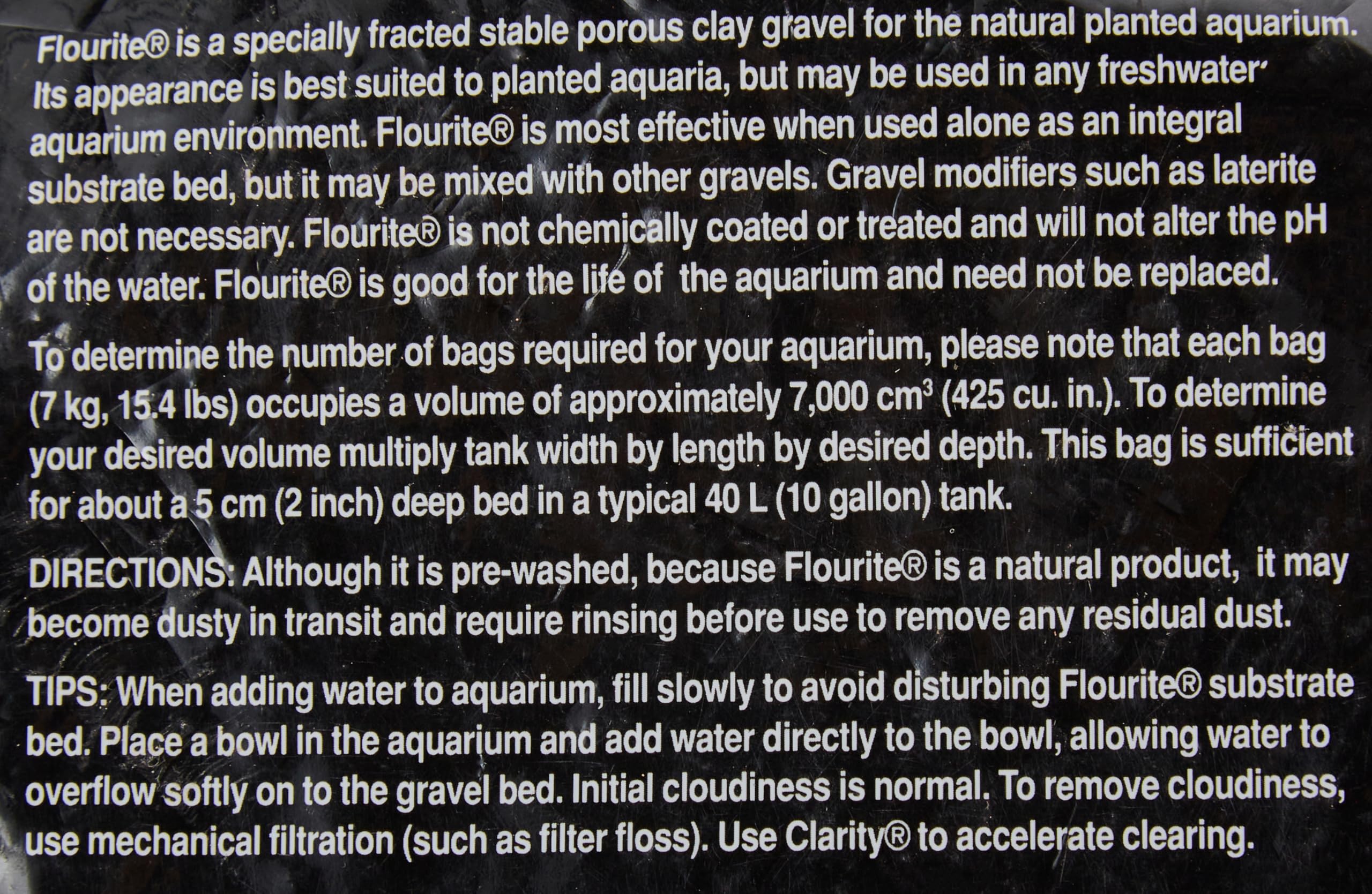 Seachem Flourite Substrato Acquario 7 kg Argilla Porosa