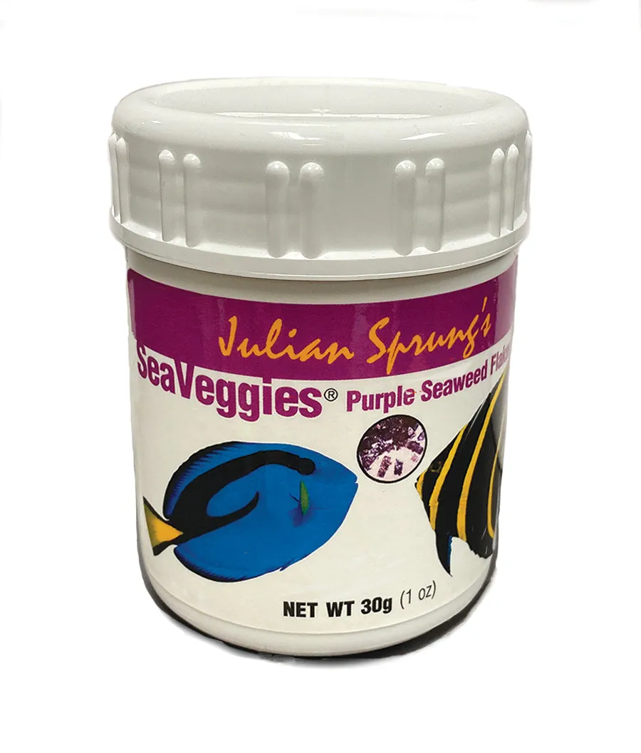 Two Little Fishies SeaVeggies Purple Flakes mangime 30 g alghe