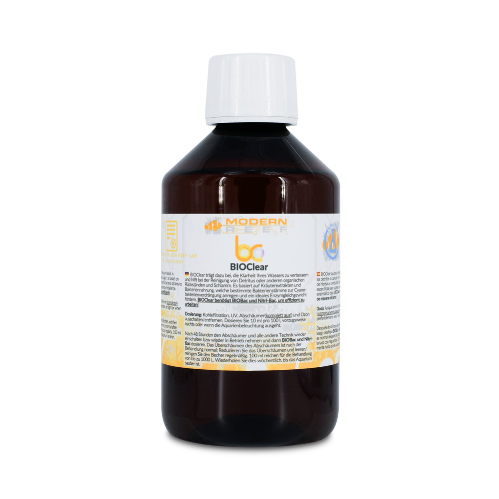 Modern Reef BIOClear chiarificatore detriti 250ml acqua limpida
