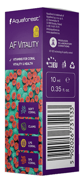 Aquaforest AF Vitality vitamine coralli marino gocce