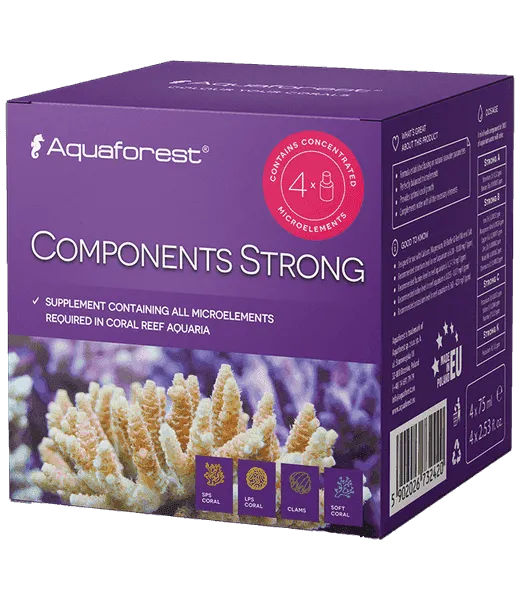 Aquaforest Components Strong oligoelementi reef 4x75 ml