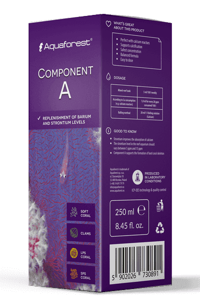Aquaforest Component A macroelementi stronzio e bario
