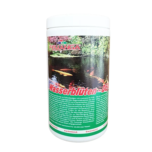 Femanga Gartenteich Wasserblüten Deaktiv acqua verde laghetto