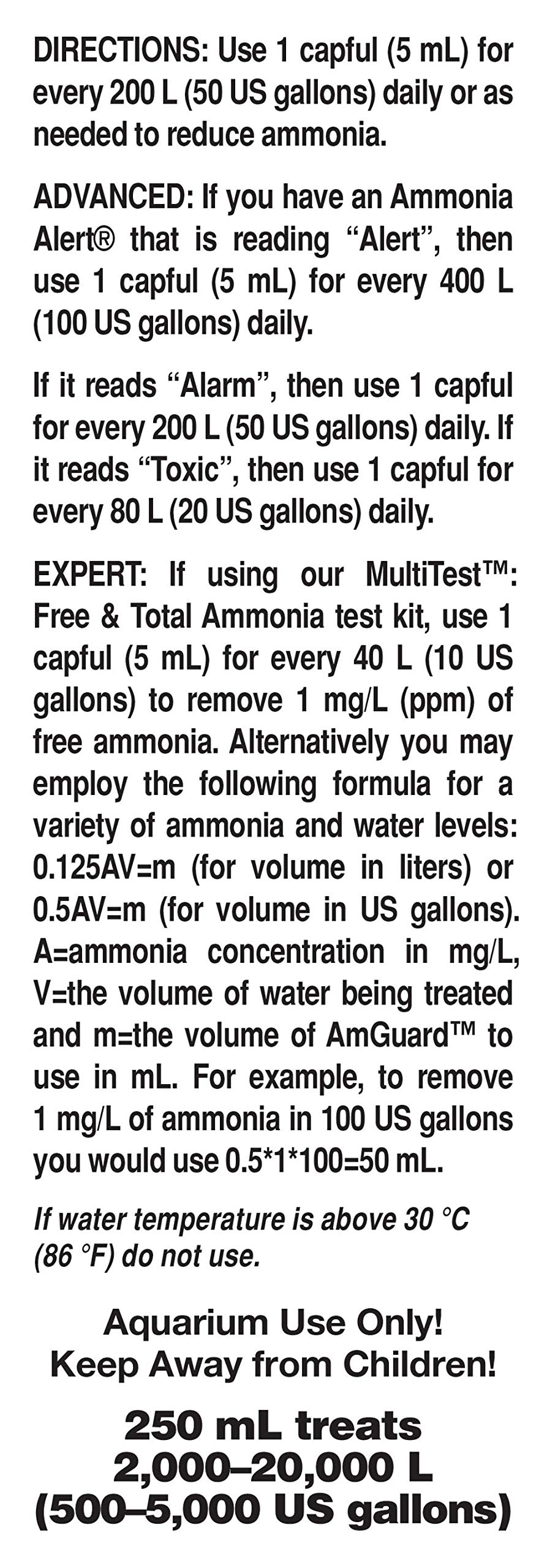 Seachem AmGuard antiammoniaca 250 ml dolce marino