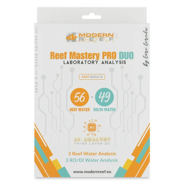 Modern Reef Reef Mastery Pro Duo test acqua reef 3+3 56 parametri