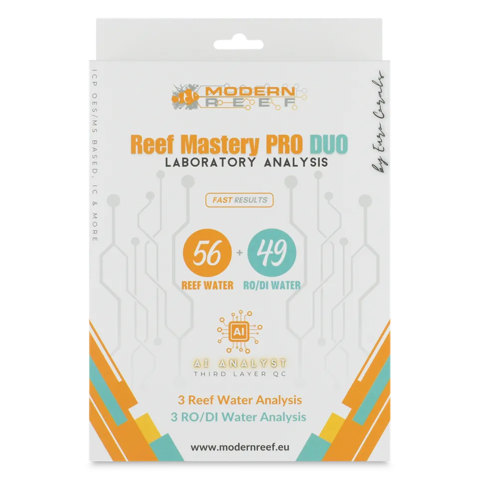 Modern Reef Reef Mastery Pro Duo test acqua reef 3+3 56 parametri
