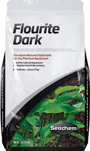 Seachem Flourite Dark Substrato 7 kg Argilla