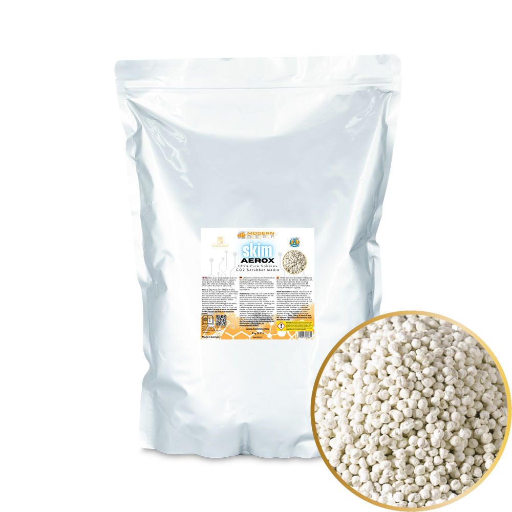 Modern Reef Skim AEROX Sfere CO2 Media skimmer 5 kg