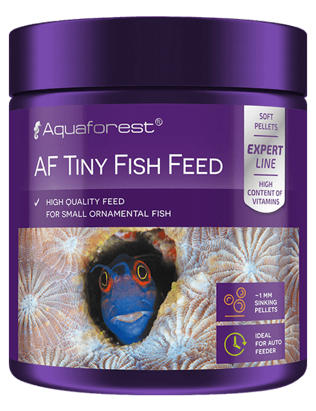 Aquaforest AF Tiny Fish Feed pellet 1 mm piccoli marini