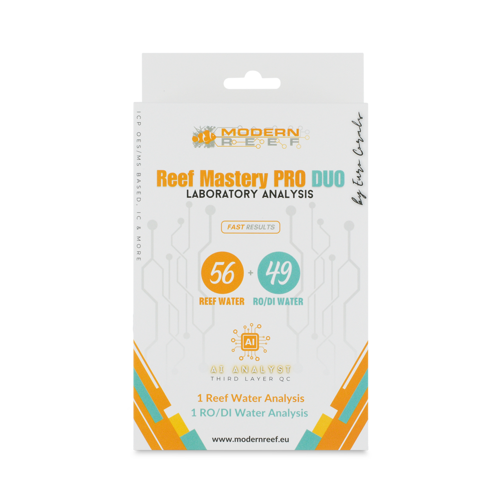 Modern Reef Mastery PRO DUO test acqua reef 1+1 set