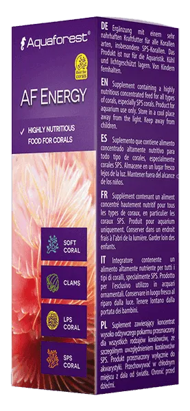 Aquaforest AF Energy mangime coralli SPS omega 3