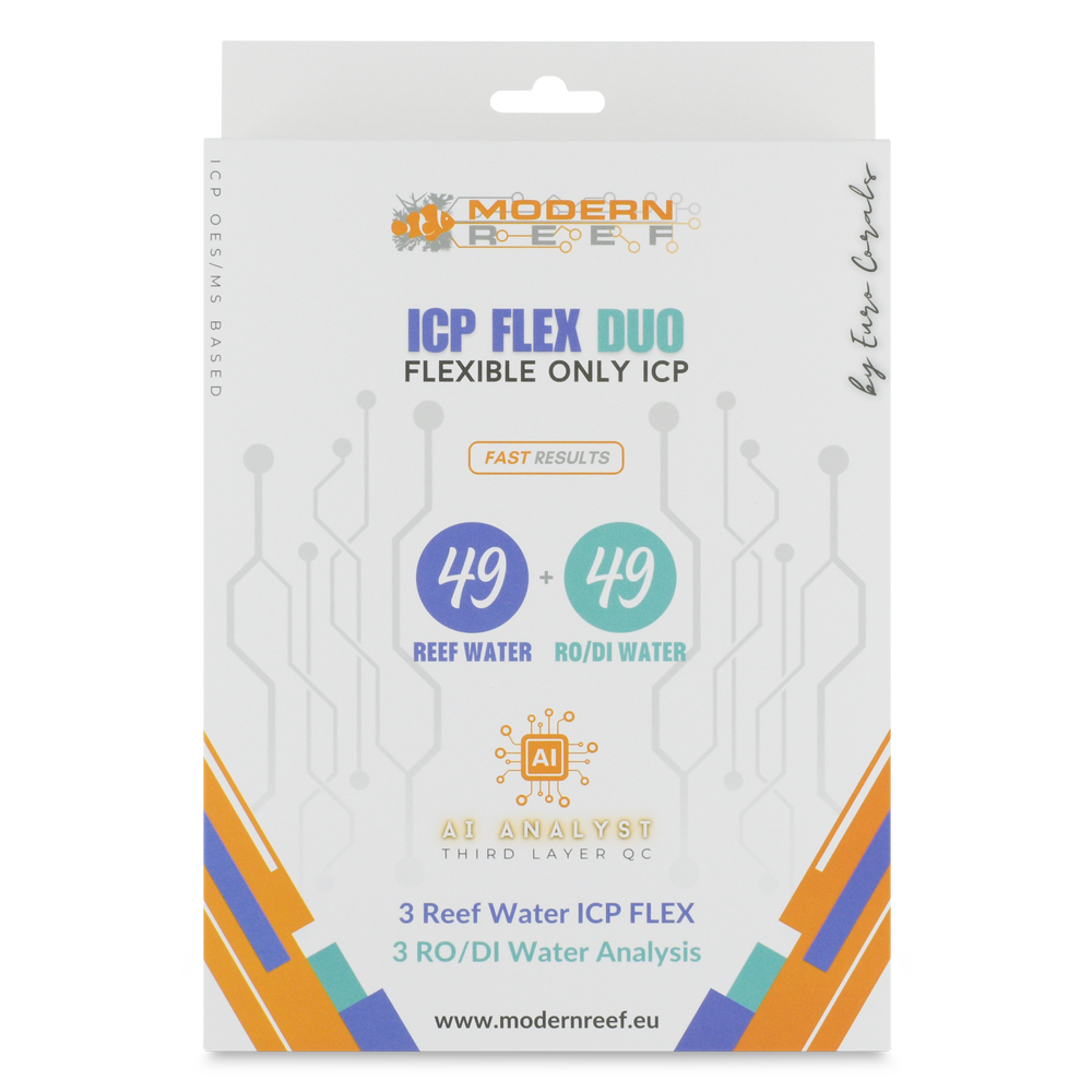 Modern Reef ICP Flex Duo Test Acqua Reef 3+3 Set