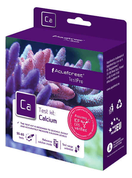 Aquaforest Calcium Test Kit test calcio acquario marino 60 test