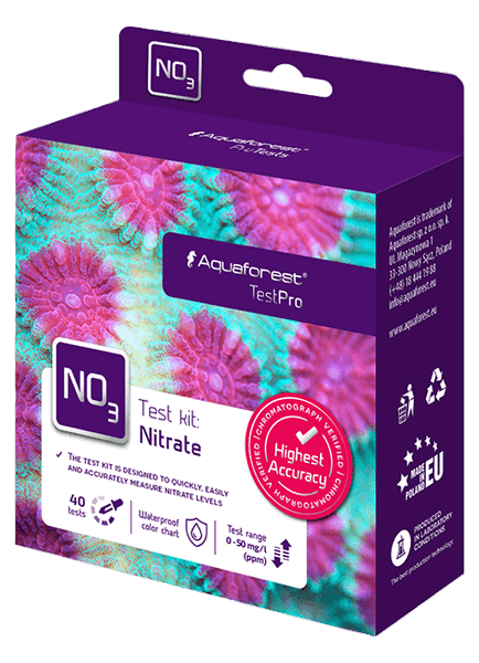 Aquaforest Nitrate TestPro test nitrati marino 40 test