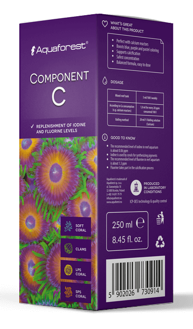 Aquaforest Component C integratore iodio fluoro 200 ml
