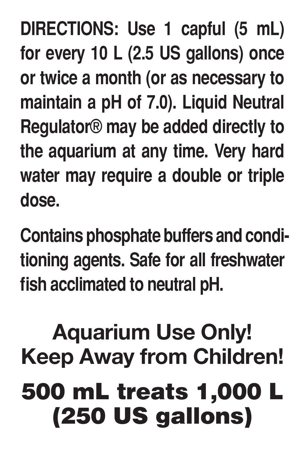 Seachem Neutral Regulator Condizionatore pH 500 g