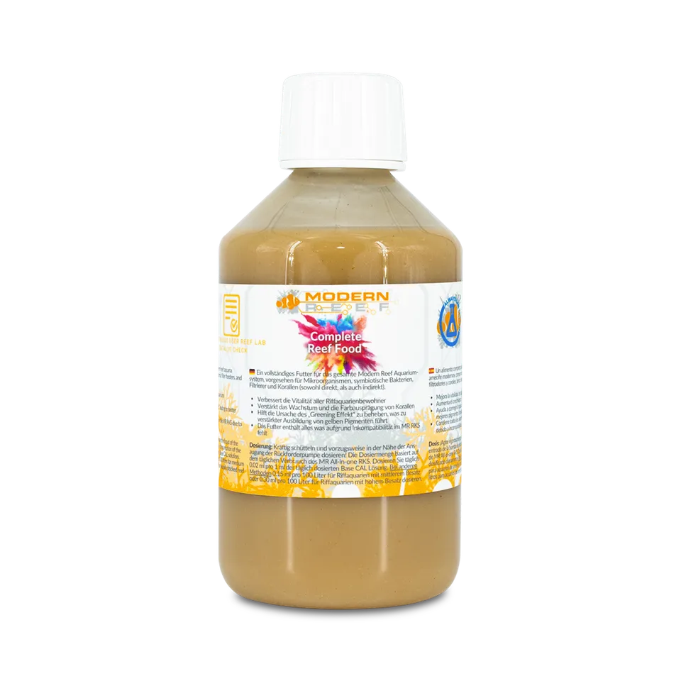 Modern Reef Complete Reef Fuel 250ml cibo reef coralli