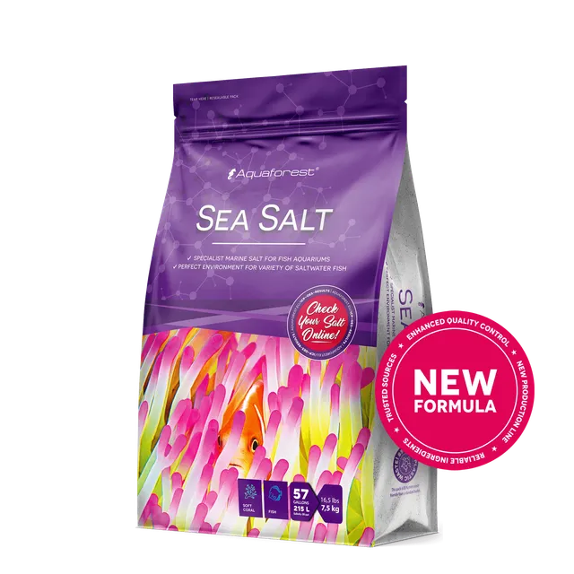 Aquaforest Sea Salt sale marino acquario pesci e coralli