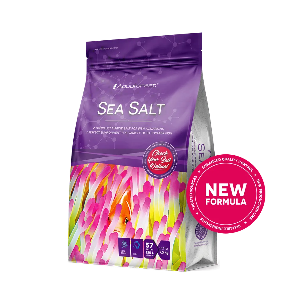 Aquaforest Sea Salt sale marino acquario pesci e coralli