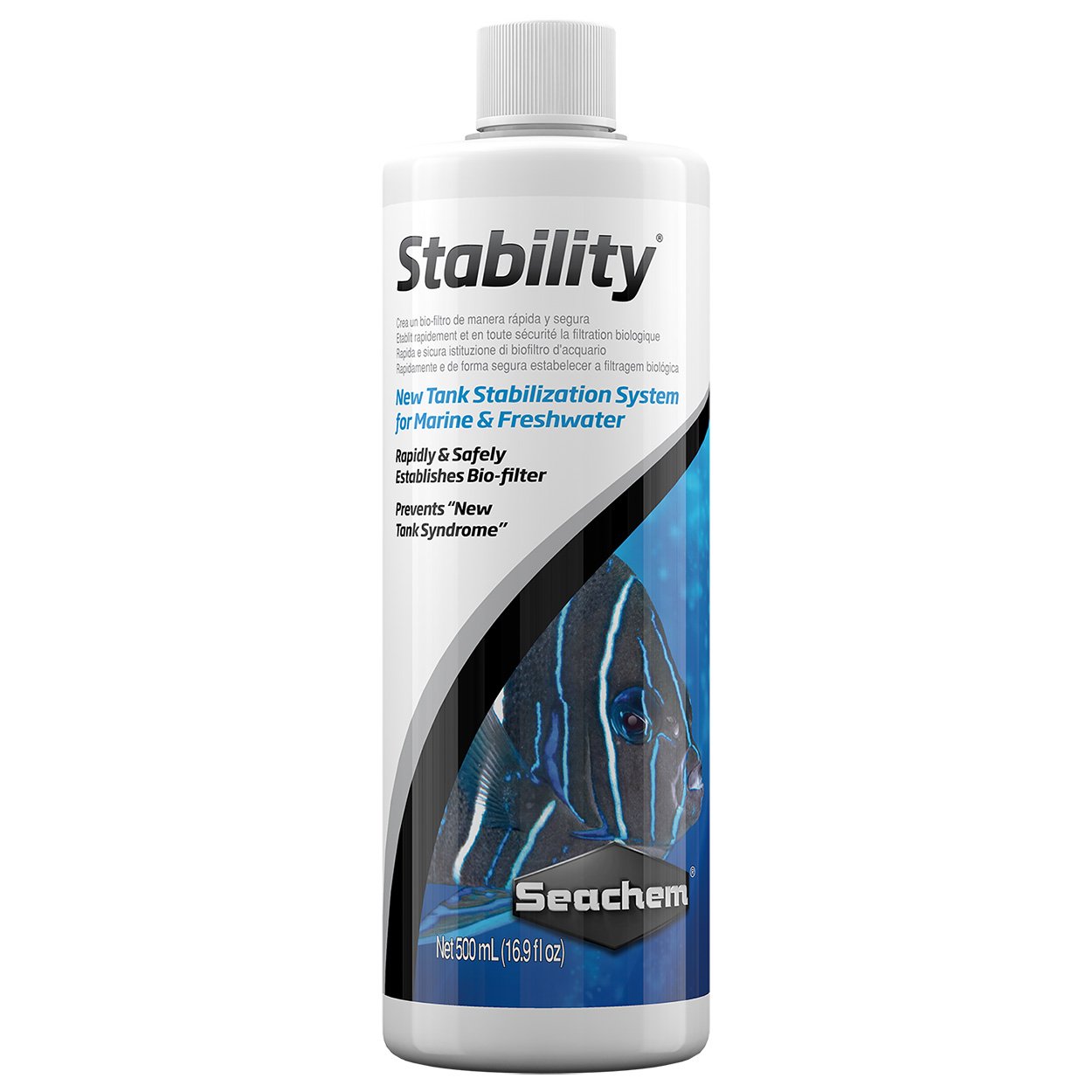 Seachem Stability conditioners batteri acquario 500 ml