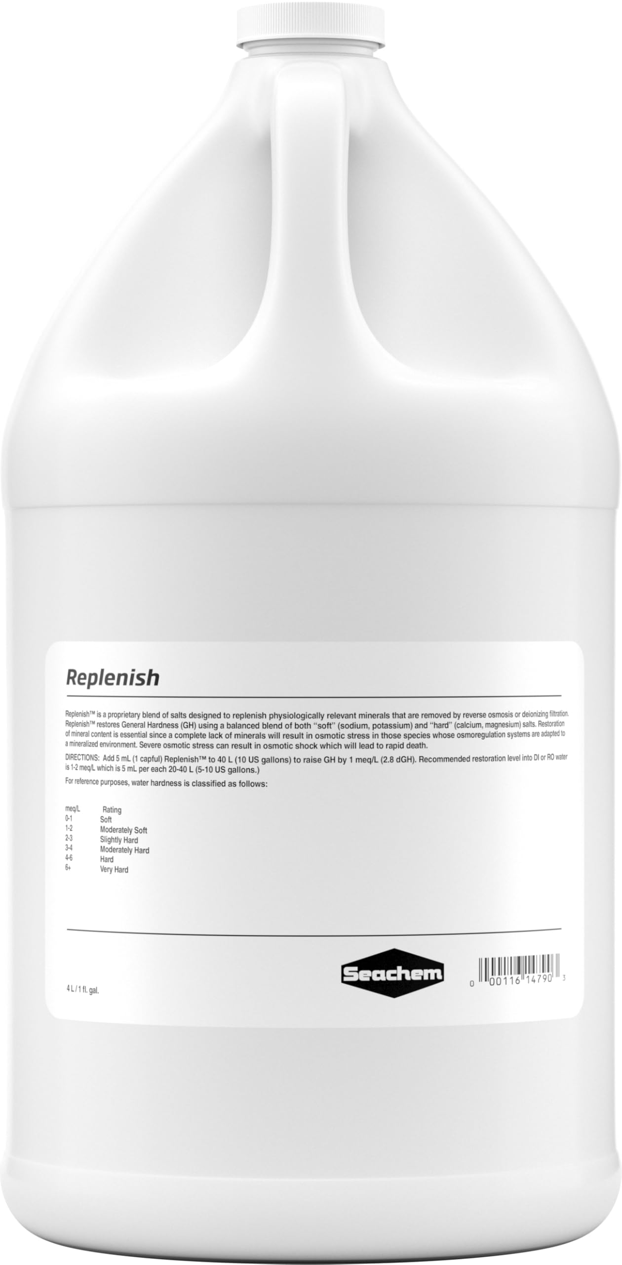 Seachem Replenish remineralizzante 500 ml GH osmosi