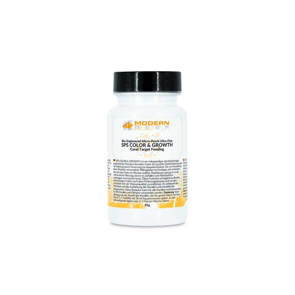 Modern Reef SPS Color Growth cibo coralli 65g micro