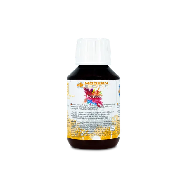 Modern Reef Polypop cibo coralli SPS 100ml colore polipi