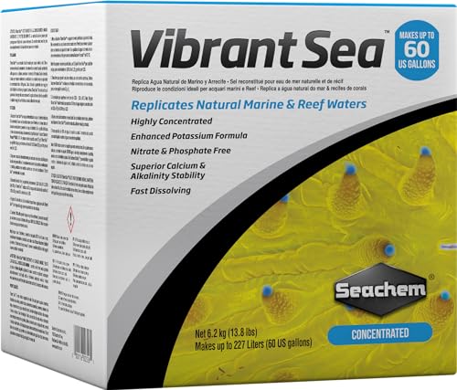 Seachem Vibrant Sea sale marino 6,2 kg per reef