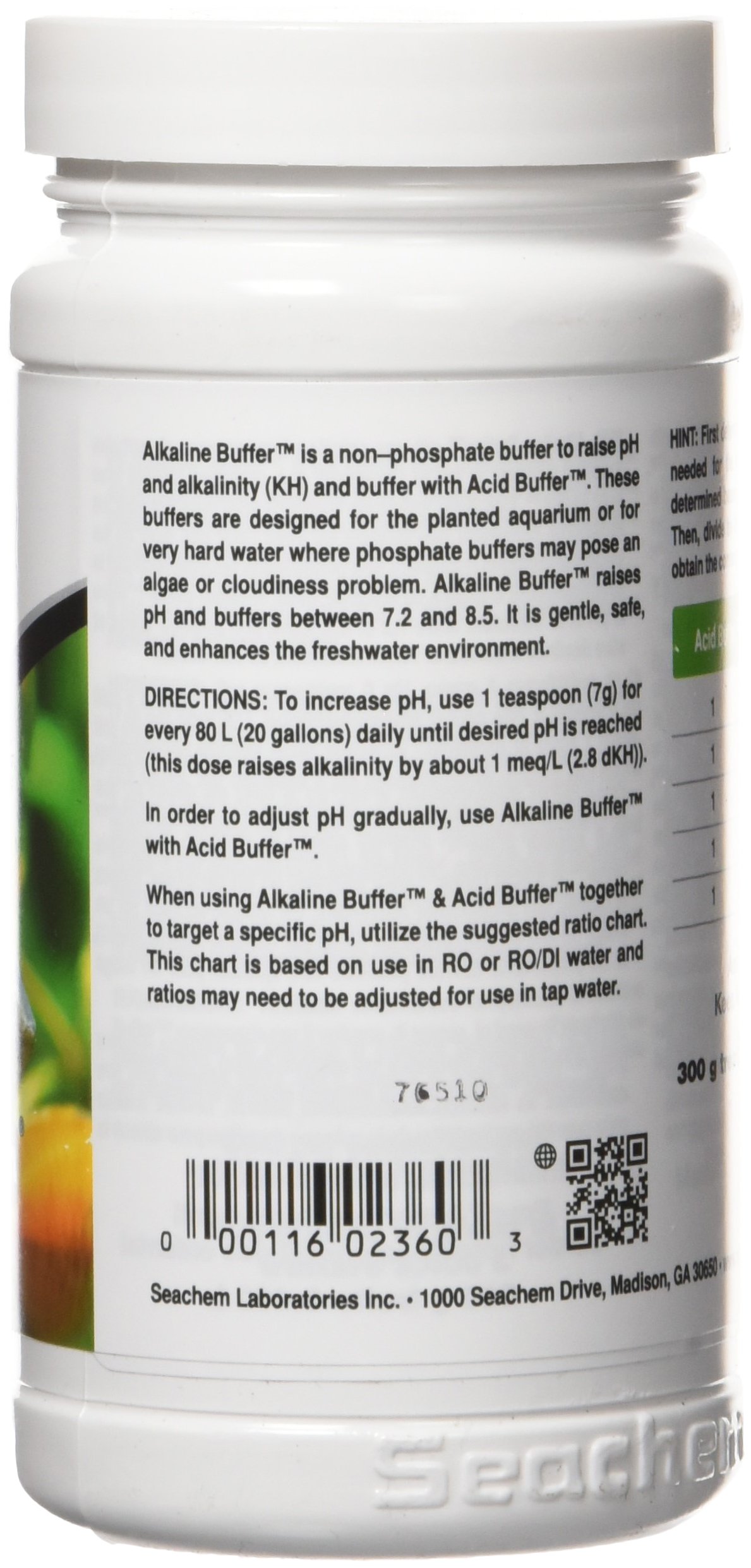 Seachem Alkaline Buffer condizionatore 300 ml pH alcalinità