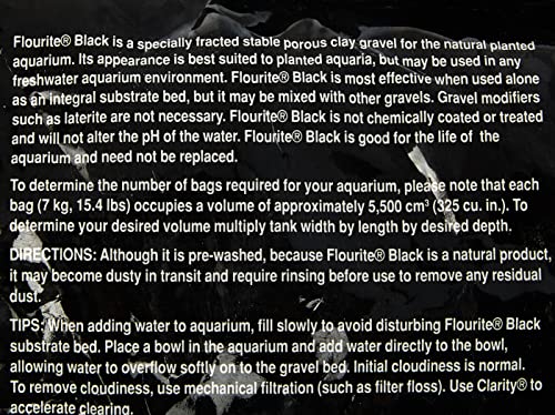 Seachem Flourite Black sabbia acquario 7 kg fondo nero