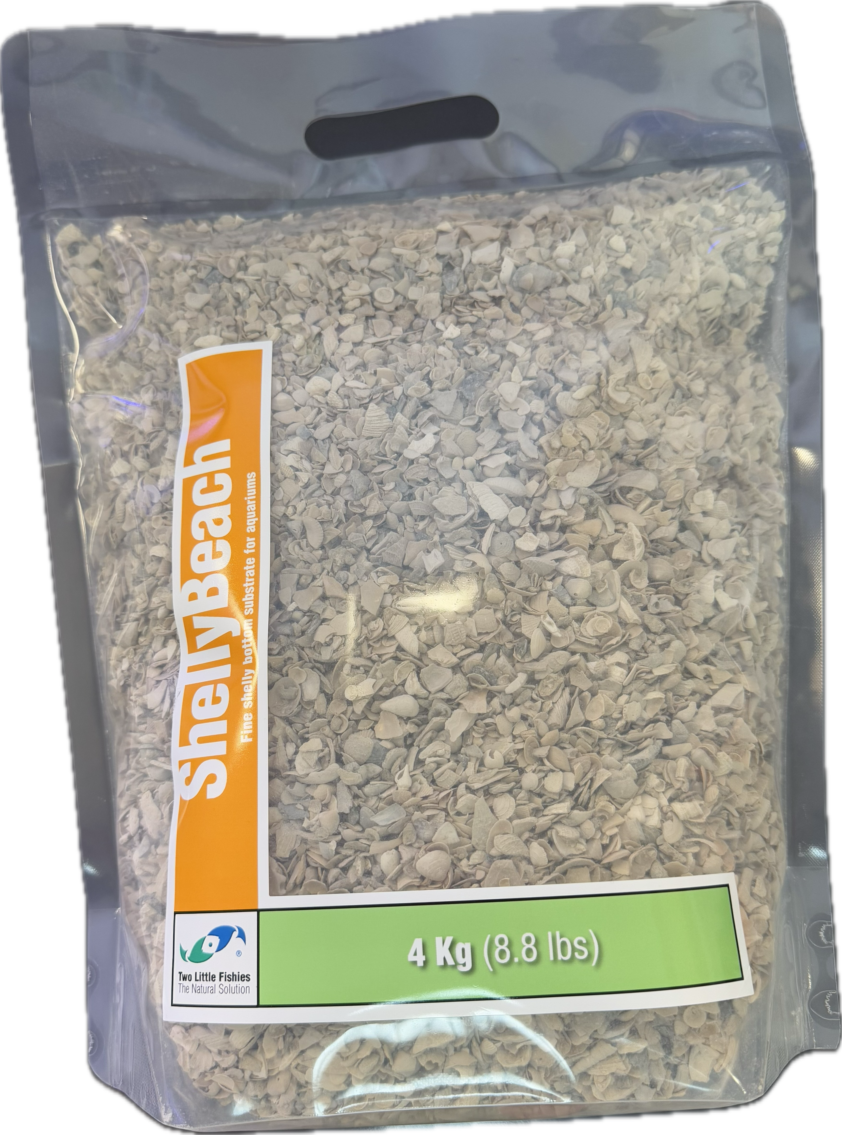 Two Little Fishies ShellyBeach substrato marino 4 kg ciclidi
