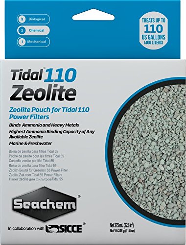 Seachem Tidal 110 zeolite materiale filtrante anti ammoniaca