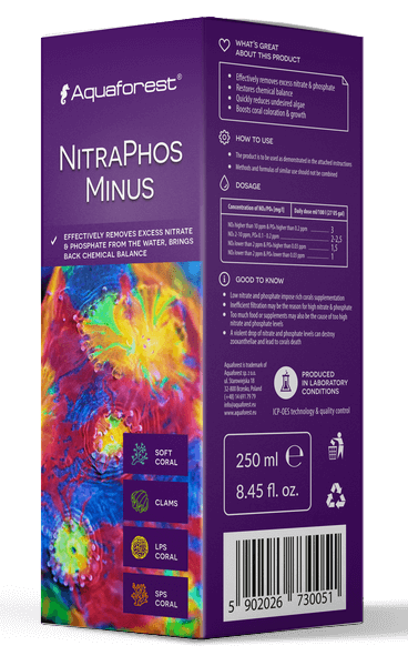 Aquaforest NitraPhos Minus antinitrati fosfati 250 ml