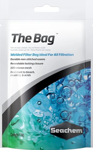 Seachem Borsa filtro zip rete 12x5 cm carbone