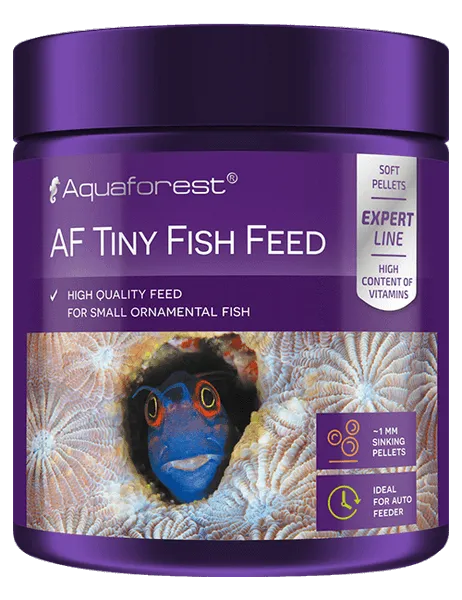 Aquaforest AF Tiny Fish Feed pellet 1 mm piccoli marini