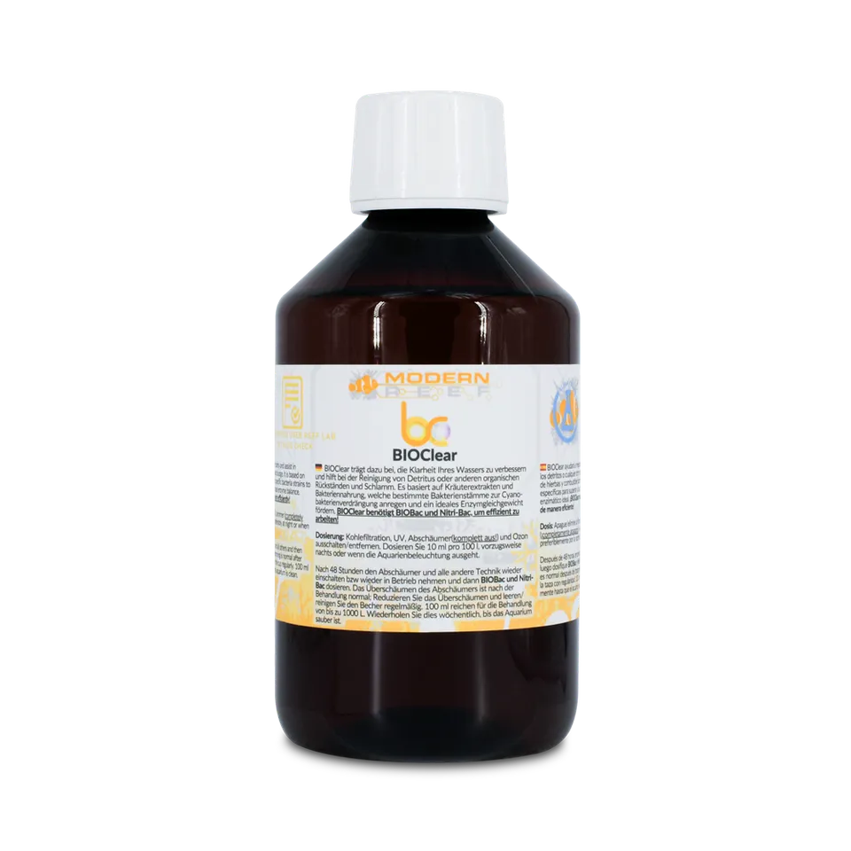 Modern Reef BIOClear chiarificatore detriti 250ml acqua limpida