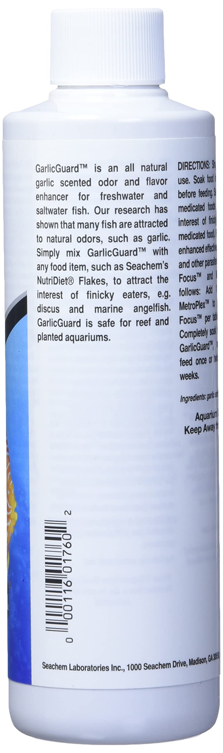 Seachem GarlicGuard 250 ml attrattivo aglio appetito pesci