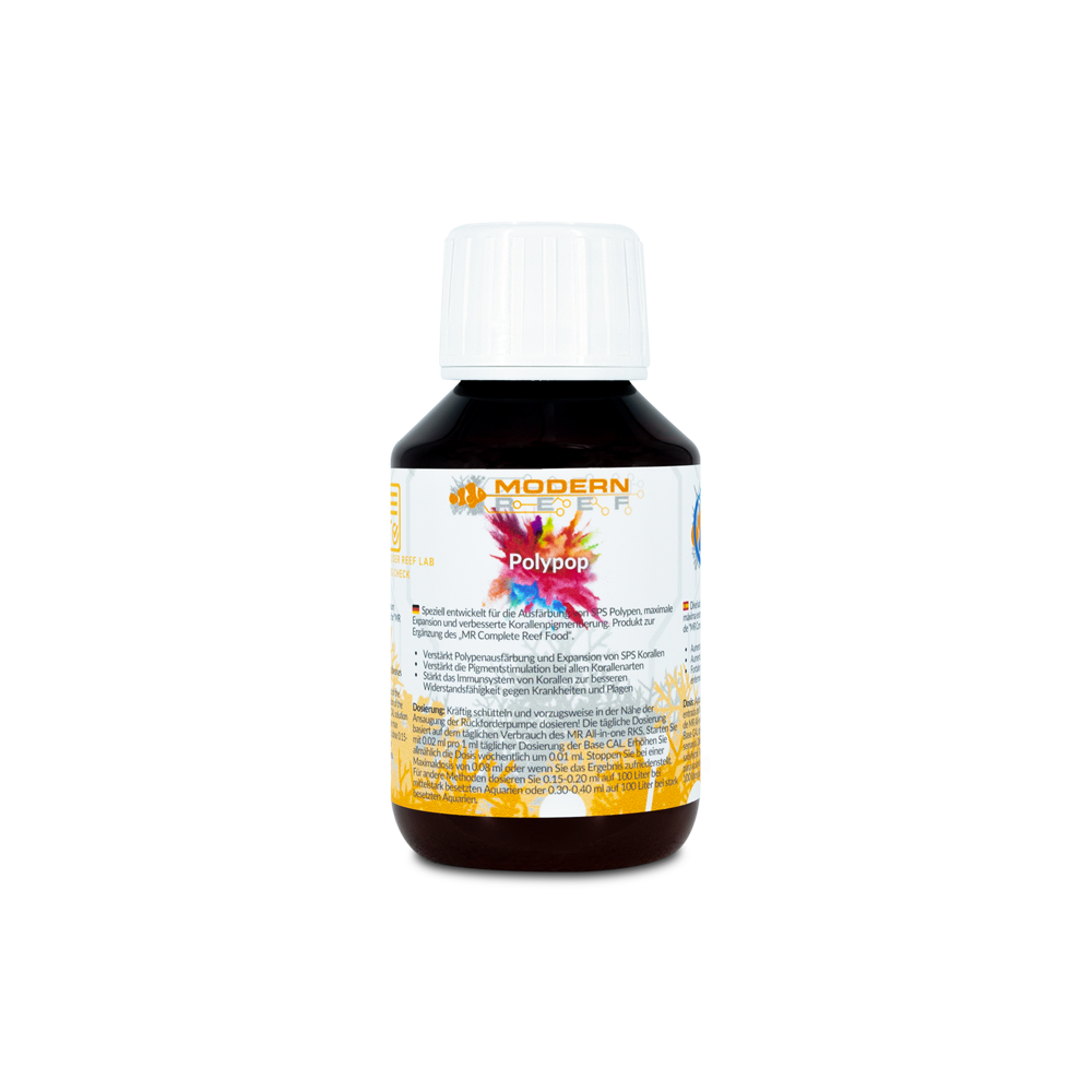 Modern Reef Polypop cibo coralli SPS 100ml colore polipi