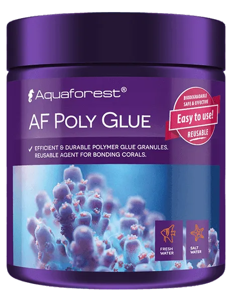 Aquaforest AF Poly Glue colla coralli acquario riutilizzabile