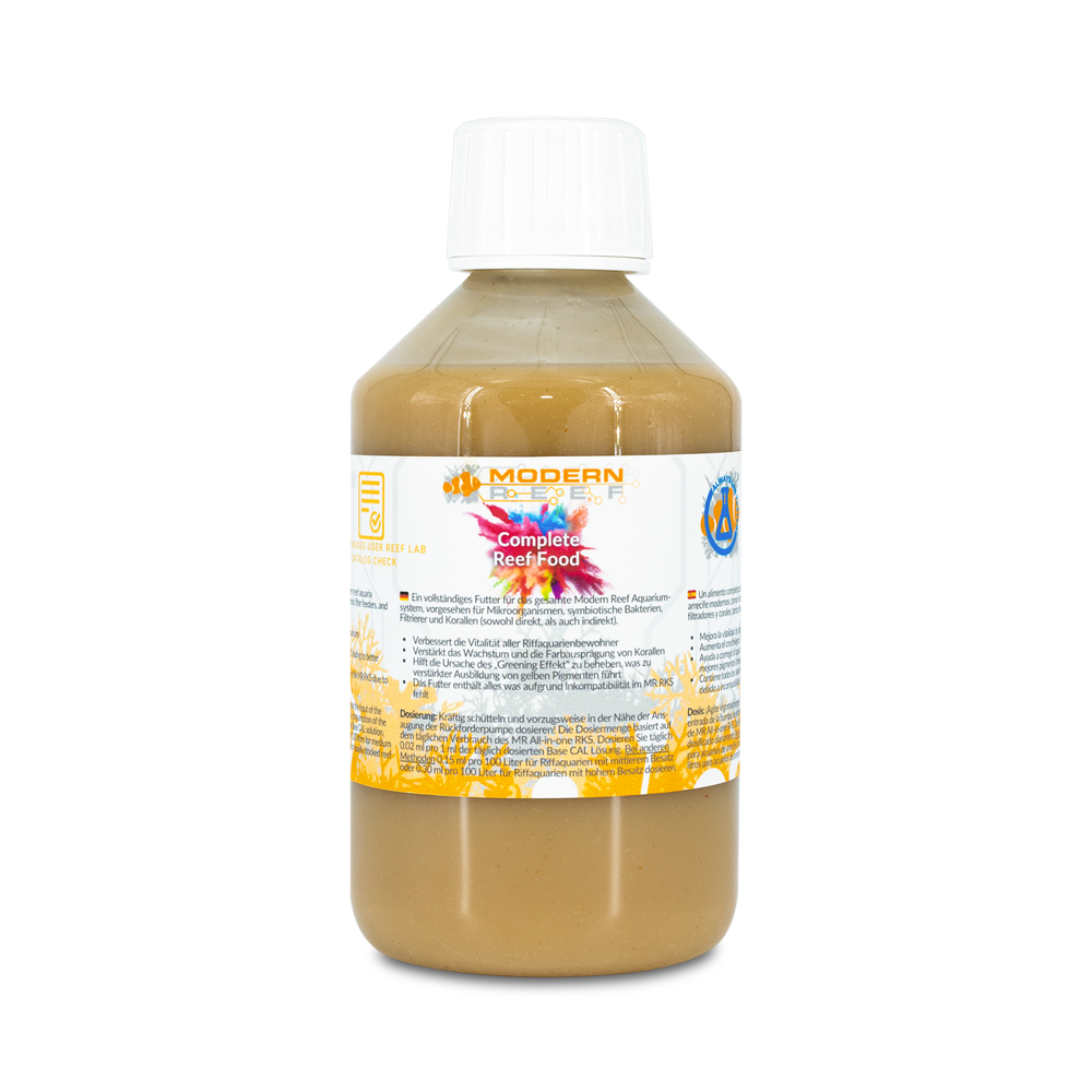 Modern Reef Complete Reef Fuel 250ml cibo reef coralli
