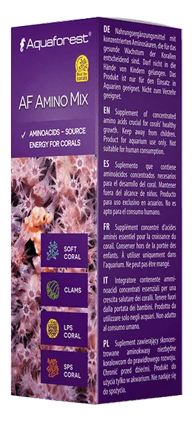 Aquaforest Amino Mix amminoacidi coralli gocce sbiancamento