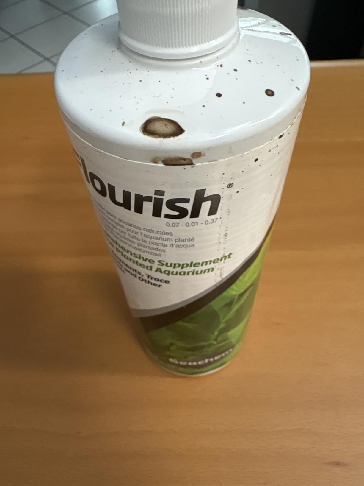 Seachem Flourish fertilizzante piante acquario 500 ml completo