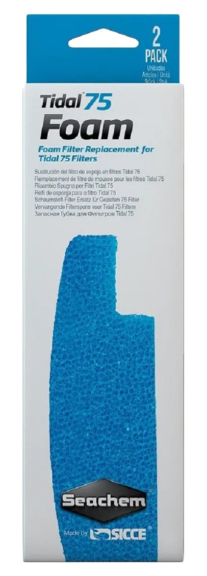 Seachem Tidal 75 spugna filtrante schiuma confezione 2 pezzi