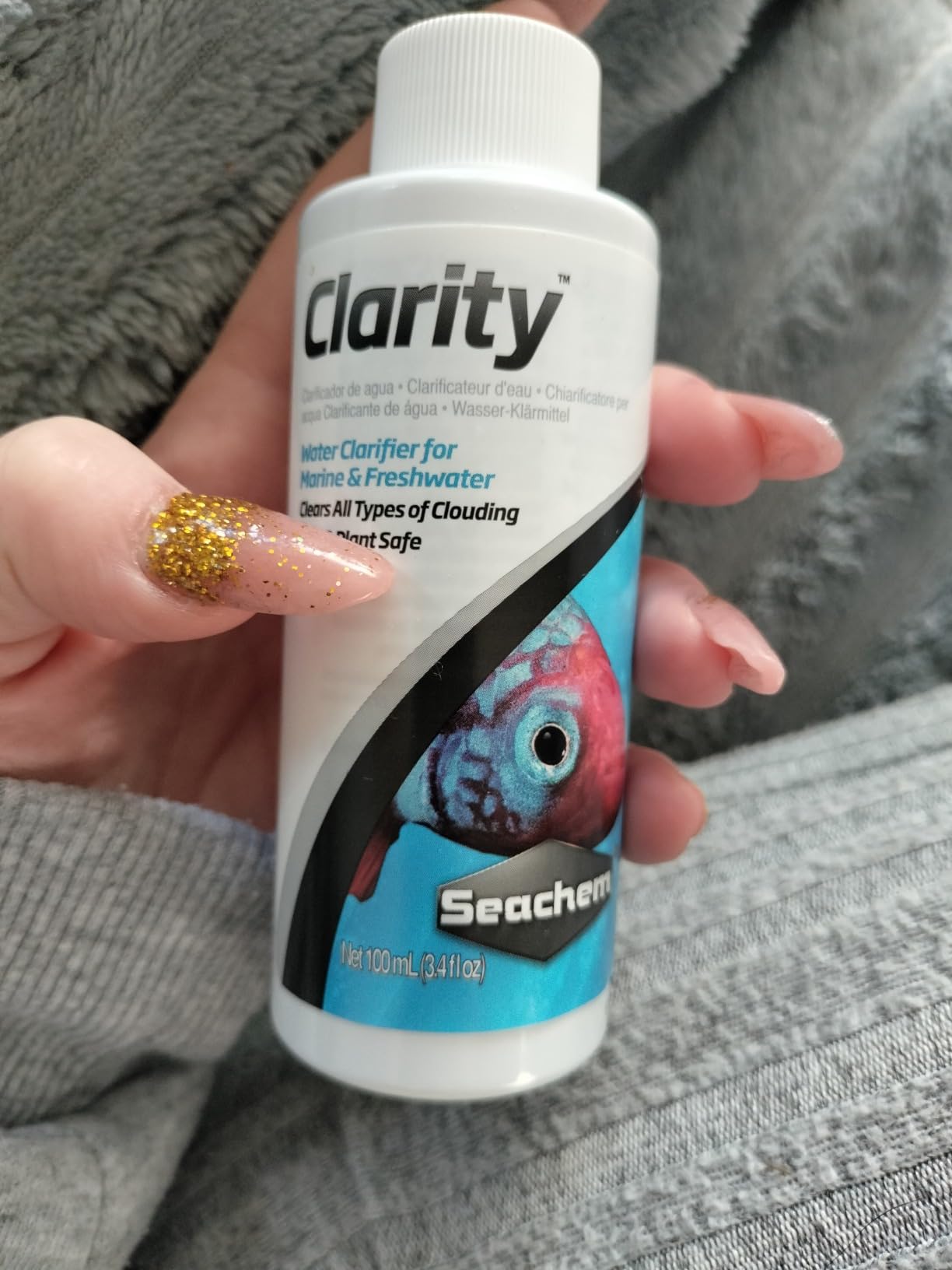 Seachem Clarity chiarificatore acquario 500 ml torbida