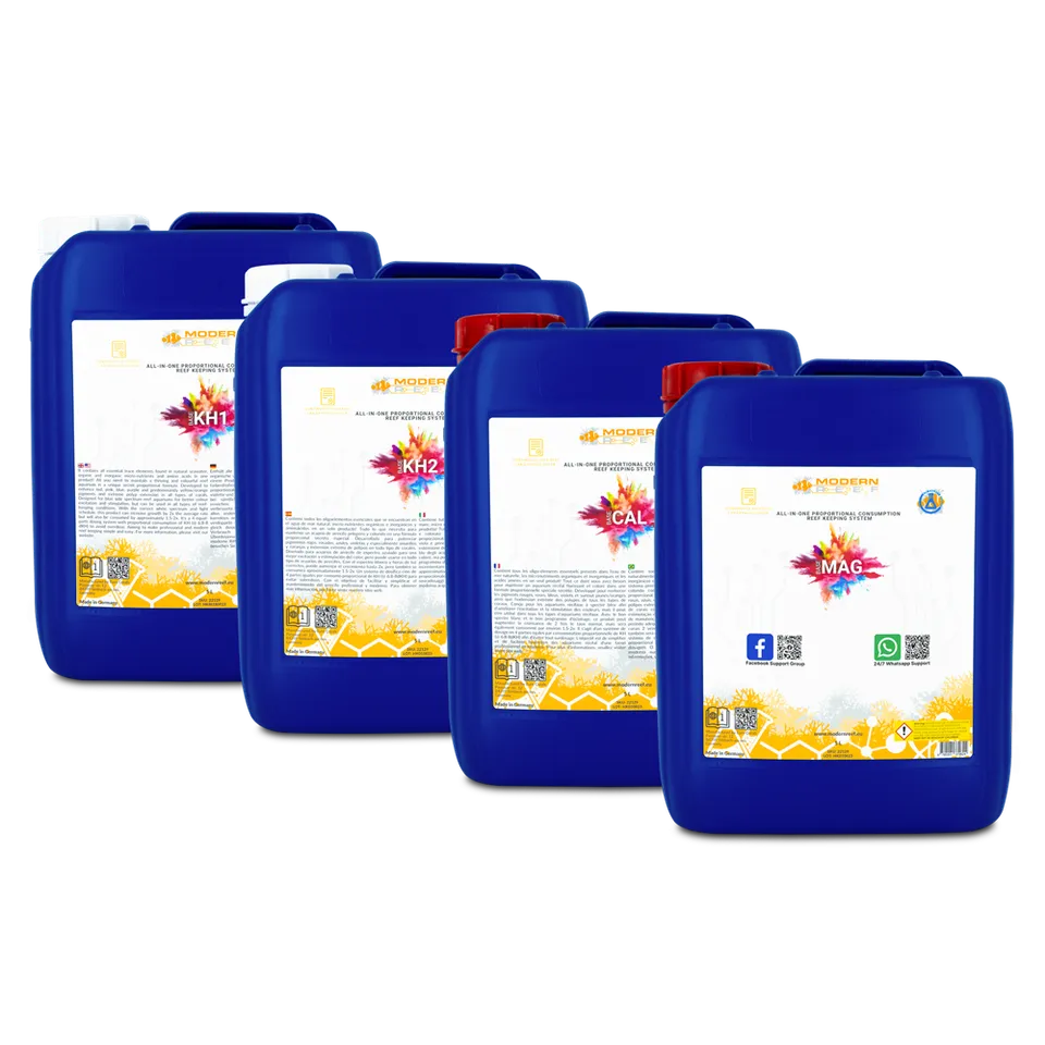 Modern Reef RKS Set 4x5L integratore reef completo